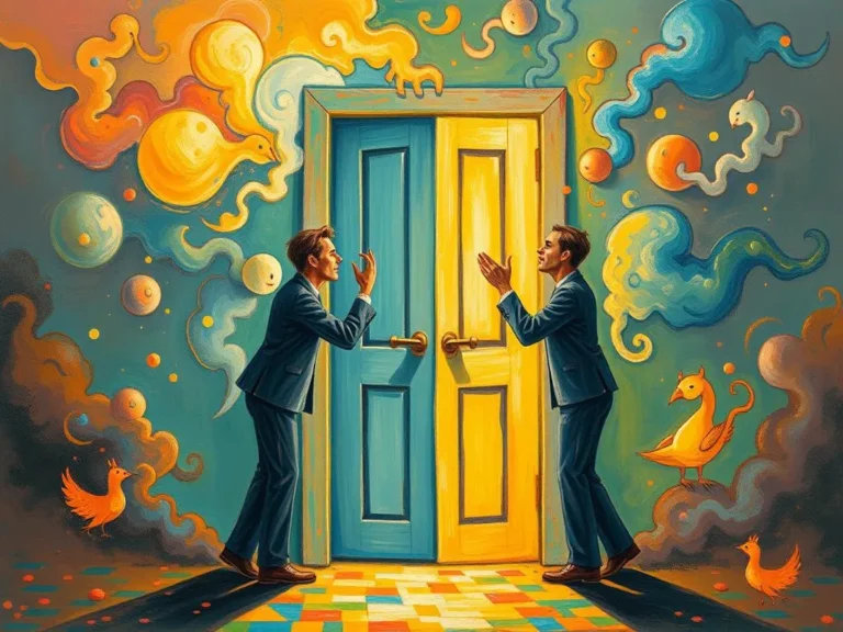 Dream Symbol: Men Knocking Door Omen