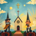 dream symbol men with church badges meaning