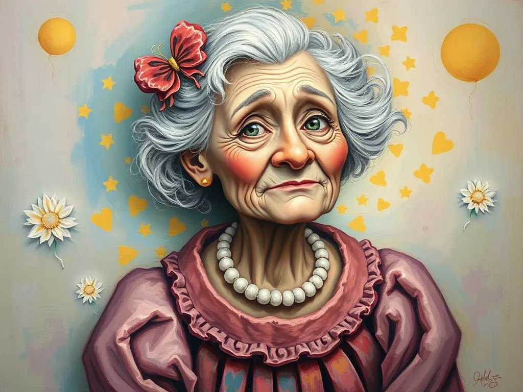 dream symbol old lady granddaughter