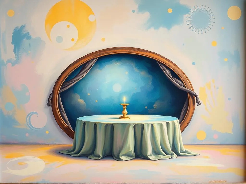 dream symbol oval table unveiling hidden messages