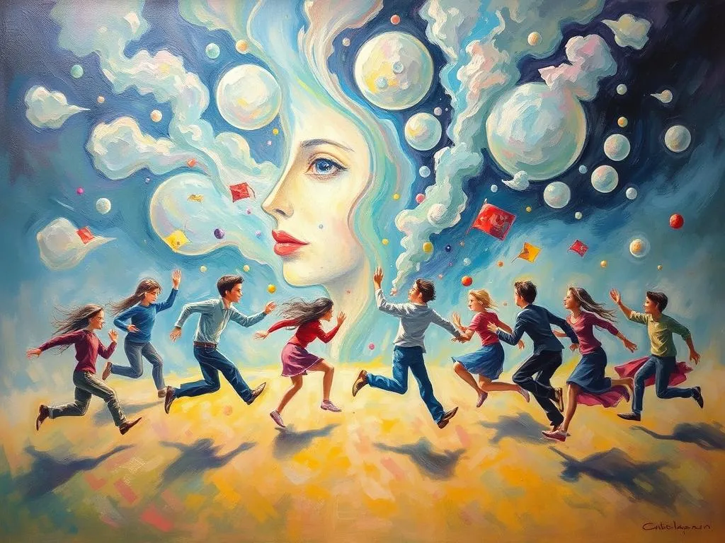 dream symbol people rushing unraveling the hidden meaning