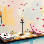 dream symbol pink deck of cards