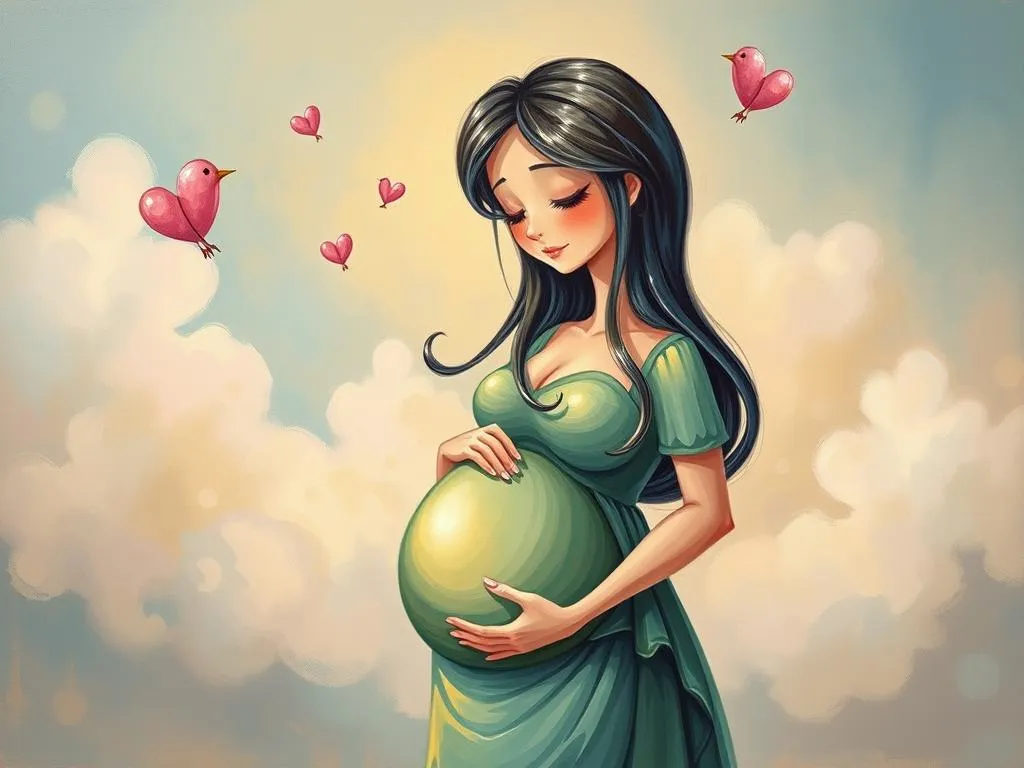 dream symbol pregnant wife