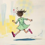 dream symbol running backwards