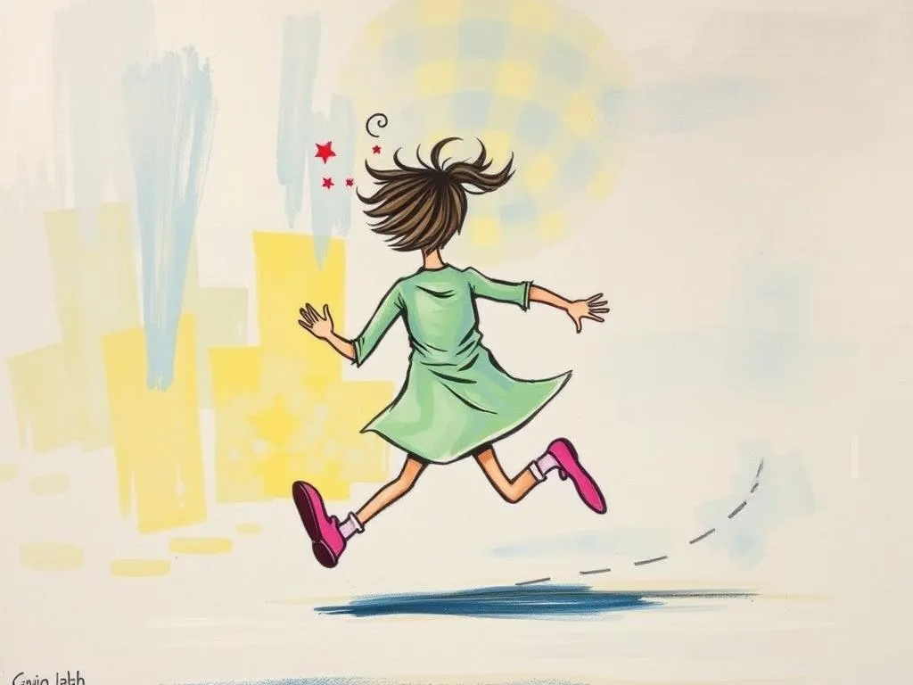 dream symbol running backwards