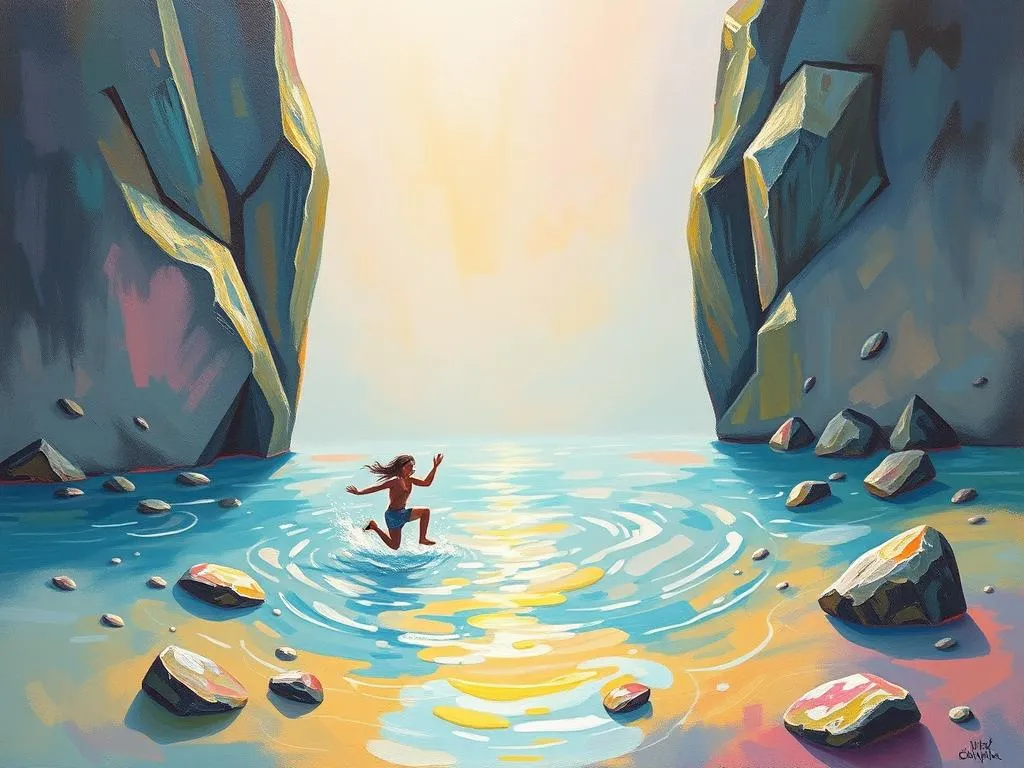 dream symbol running water