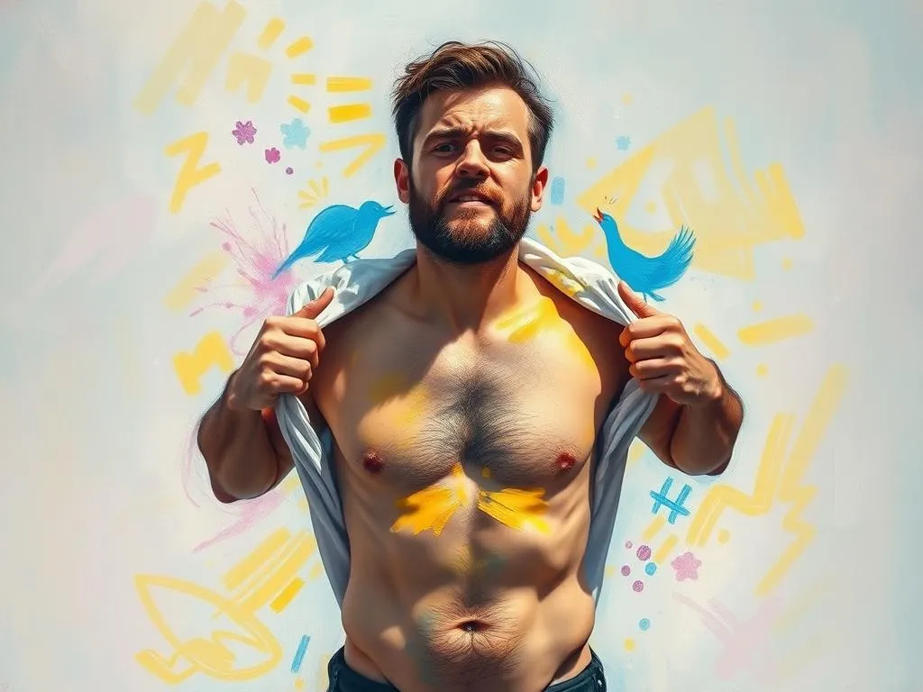 dream symbol shirtless man uncovering the hidden meanings