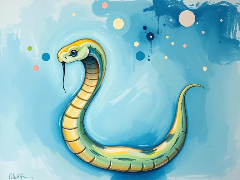 Dream Symbol Talking Snake: Unraveling the Hidden Meanings