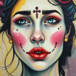 dream symbol tattooed face unveiled
