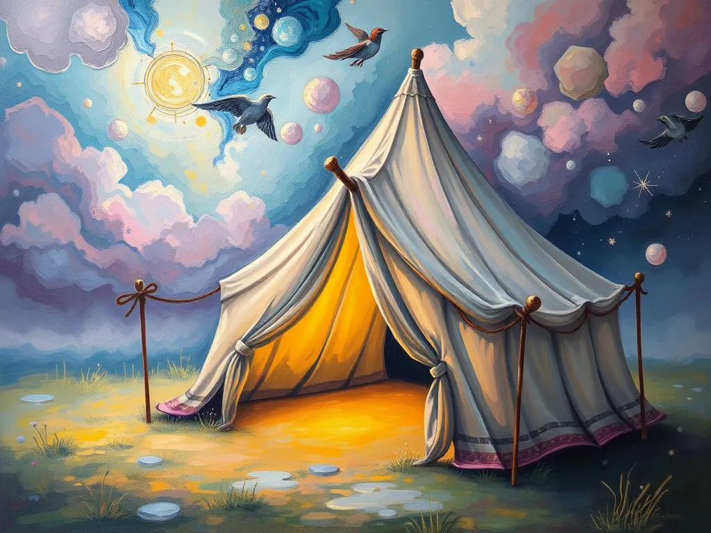 dream symbol tent unraveling its mysterious meaning