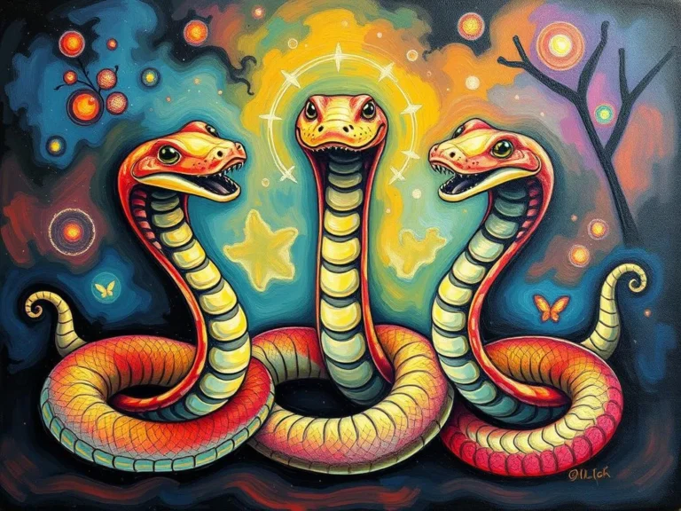 Dream Symbol Three Cobras