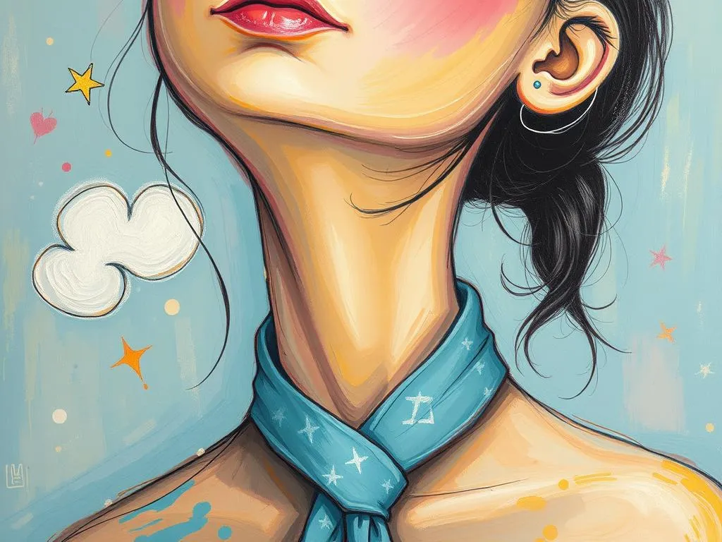 dream symbol tied neck