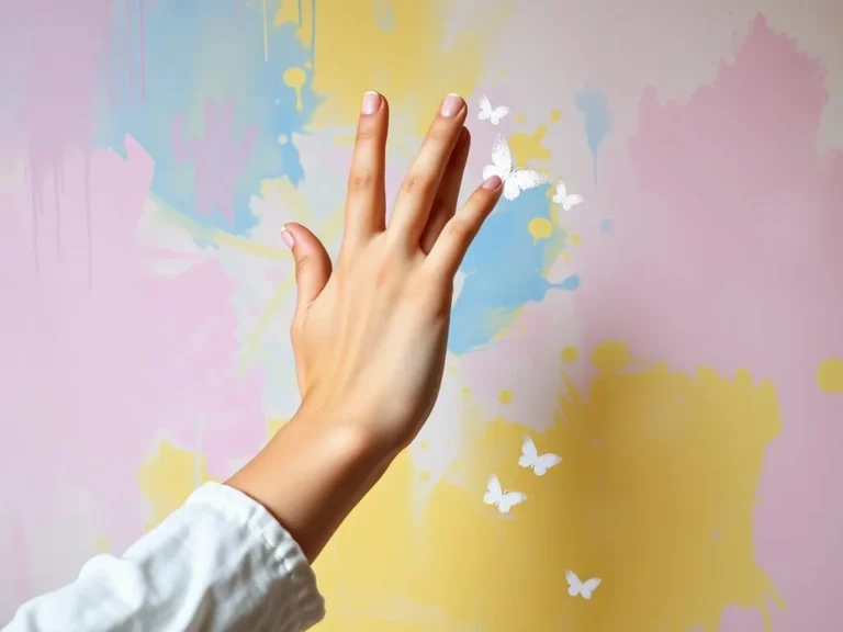 Dream Symbol Touching Hands Towards Her Wrist