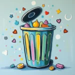 dream symbol trash bin meaning interpretation