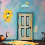 dream symbol turning back door