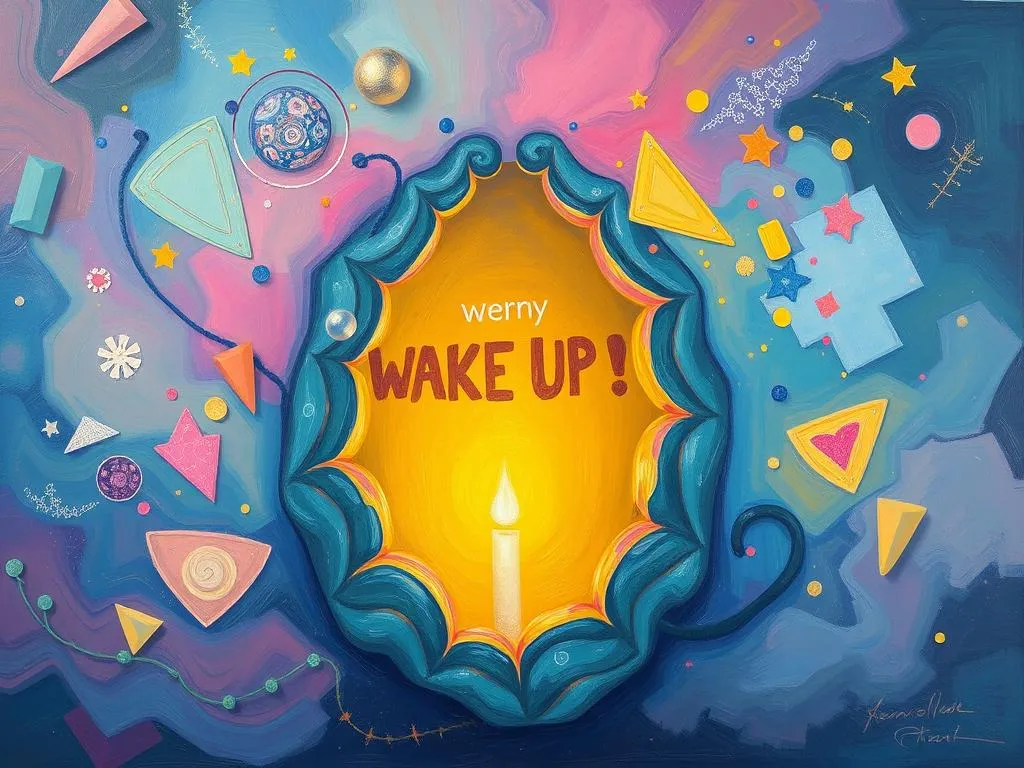 dream symbol wake up unveiling hidden meaning