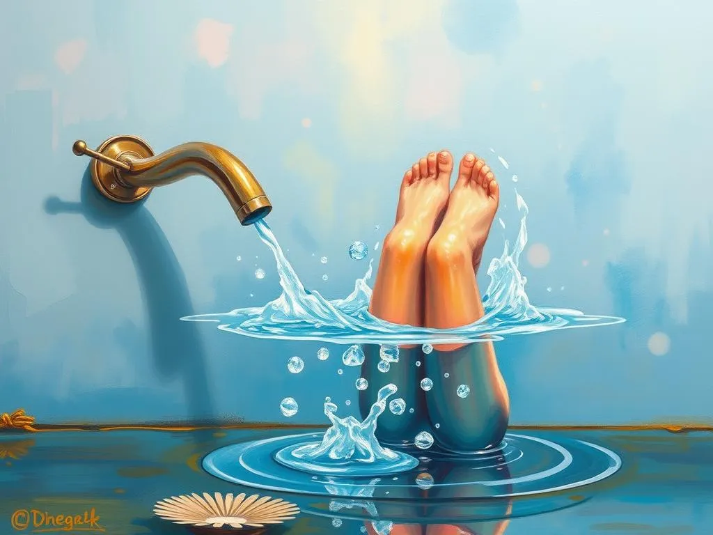 dream symbol washing legs with water uncover its meaning