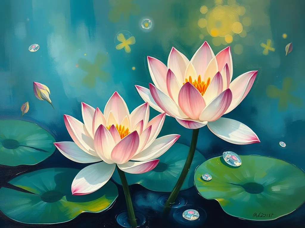 dream symbol water lily flowers unveiling hidden meanings