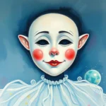 dream symbol white doll mask