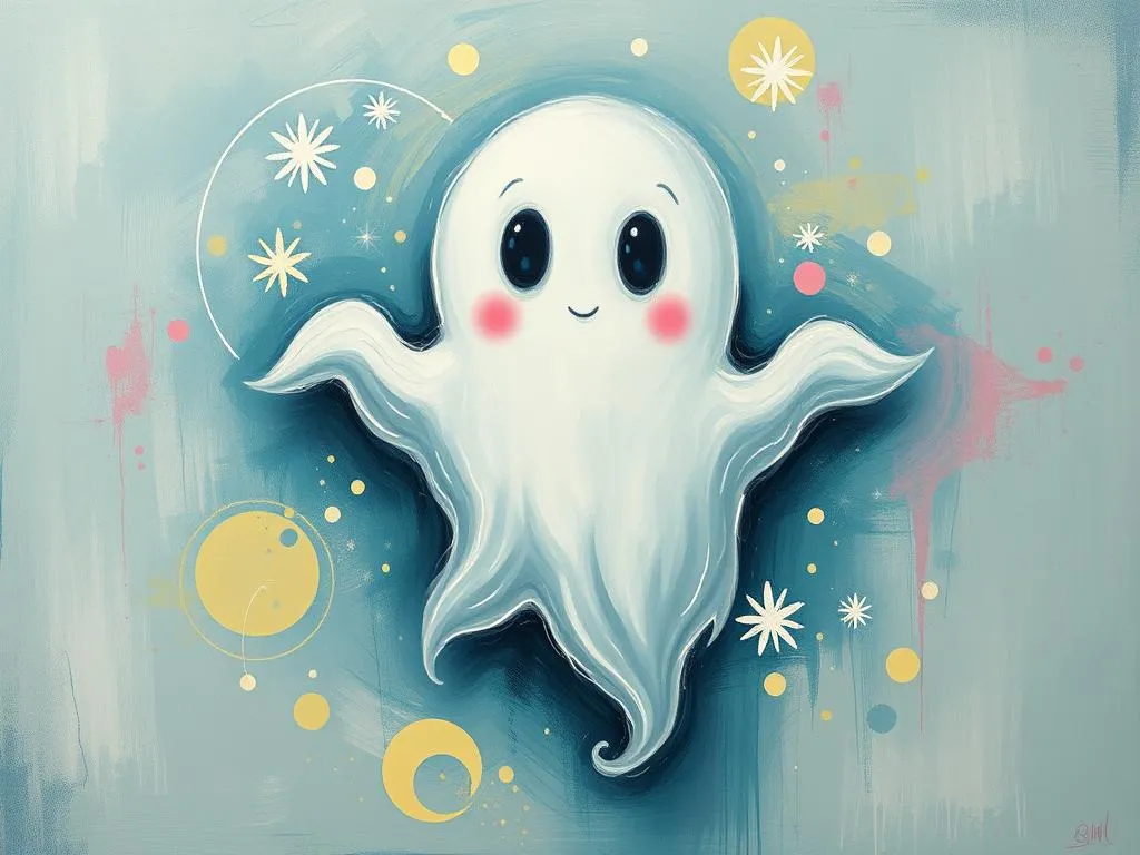 dream symbol white face ghost