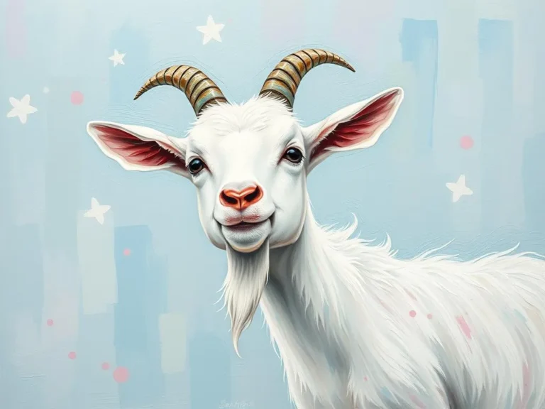 Dream Symbol White Goat