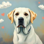 dream symbol white labrador