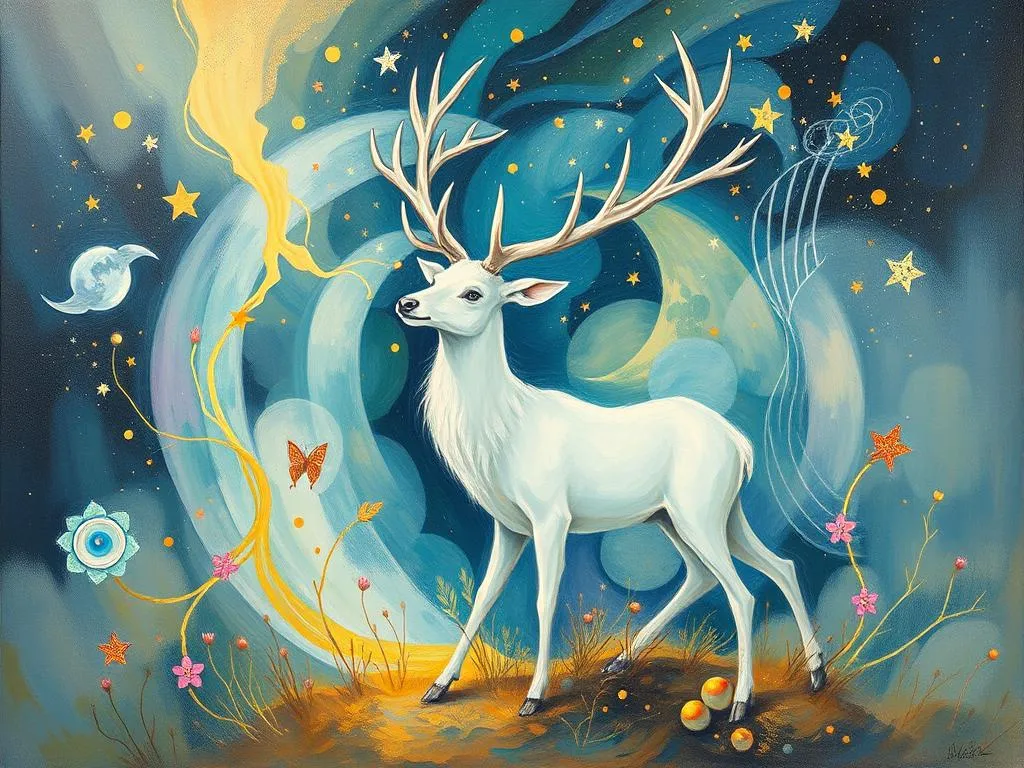 dream symbol white stag unraveling the mystery