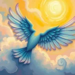 dream symbol wing soaring above lifes challenges