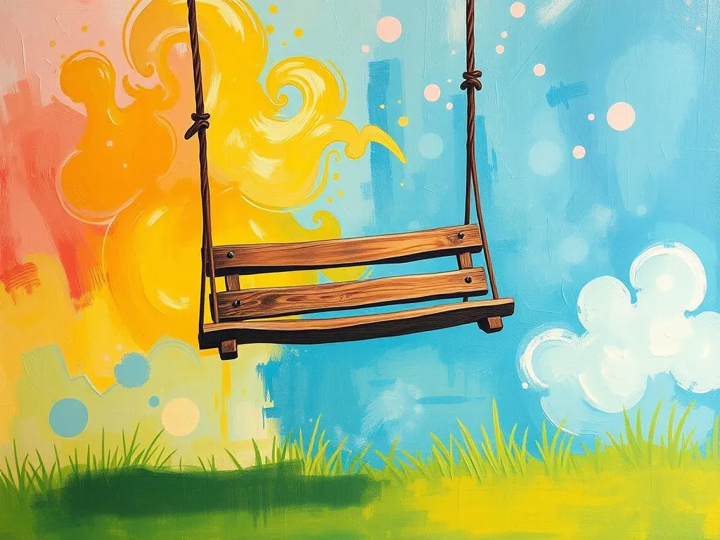 dream symbol wooden swing