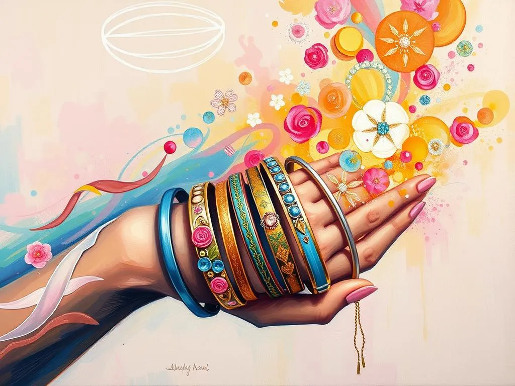 dream symbolism bangles in her hand