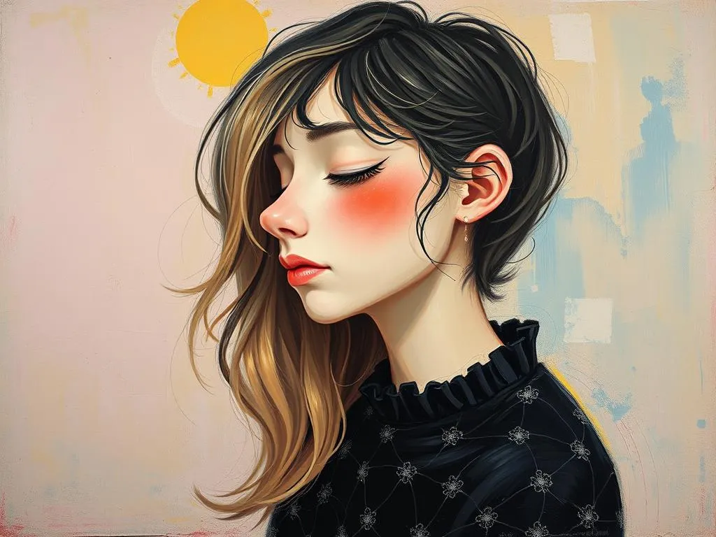 dream symbolism black clothing hair