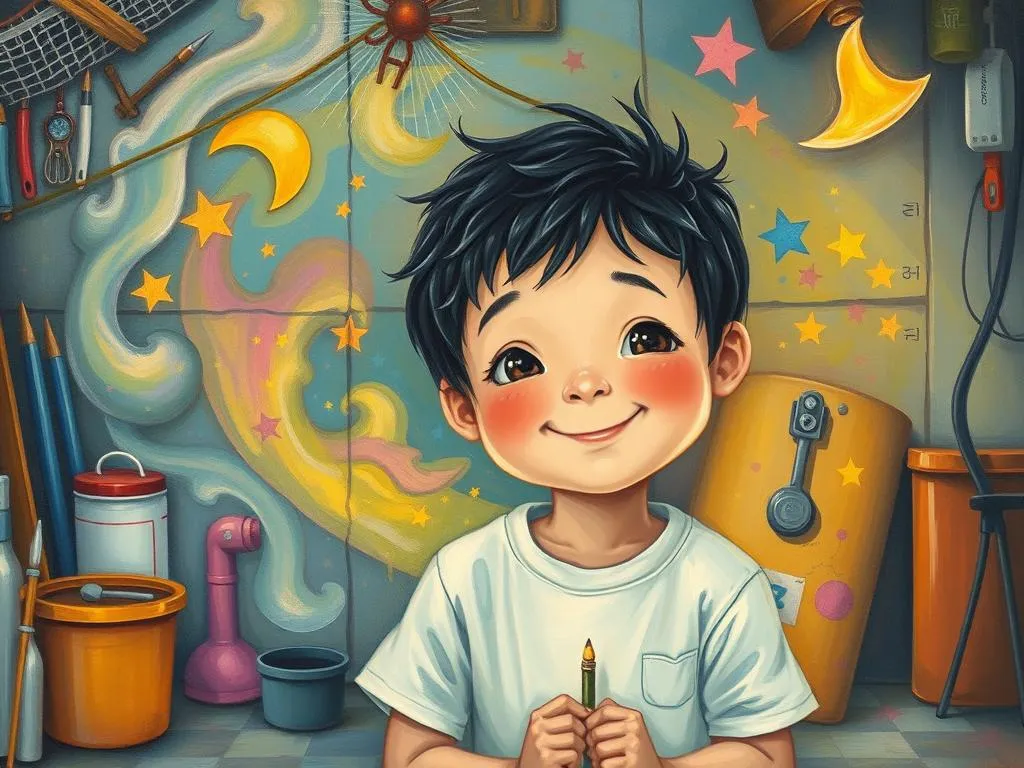 dream symbolism child in garage