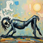 dream symbolism dead blackened right leg