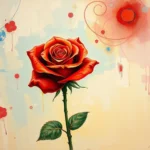 dream symbolism deciphering red rose message