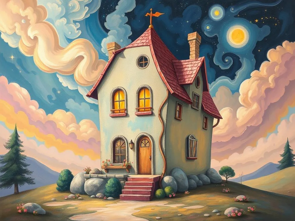 dream symbolism giant house