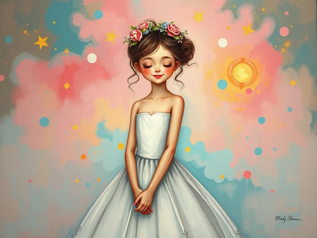 dream symbolism girl in wedding dress