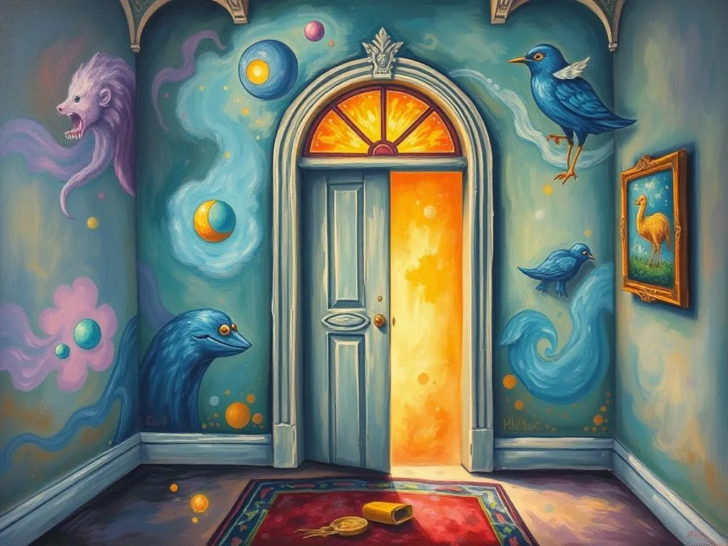 dream symbolism hall door unraveling mysteries behind closed doors