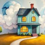 dream symbolism house with two stories