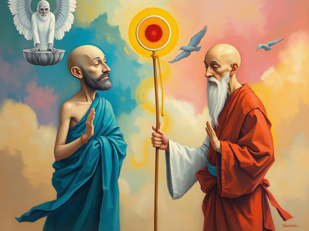 dream symbolism indian monks