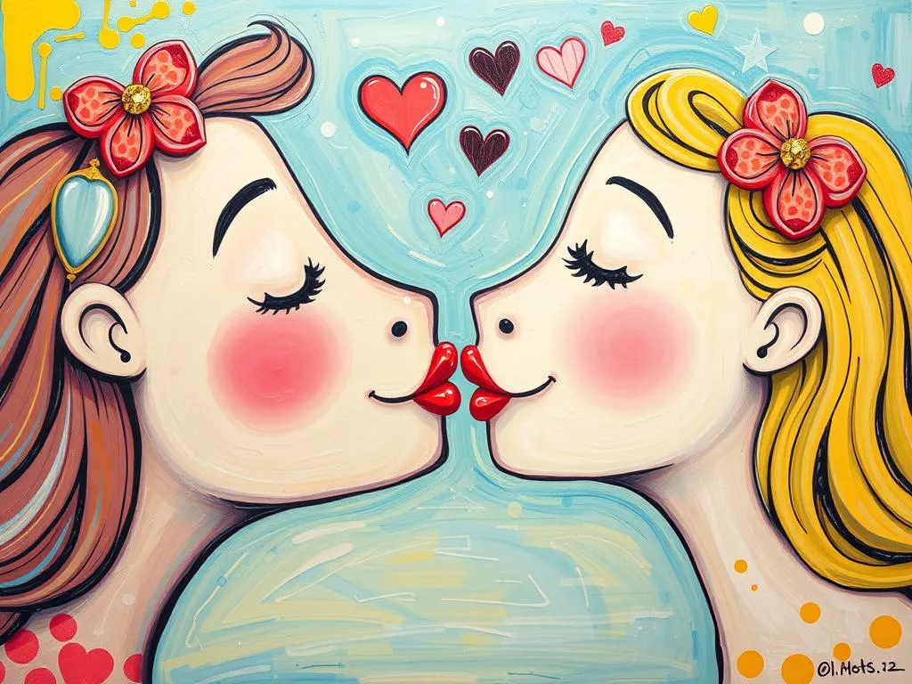 dream symbolism lip locking