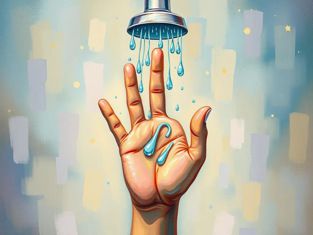 dream symbolism of hand shower