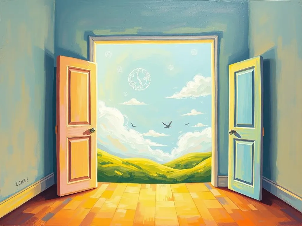 dream symbolism open room doors