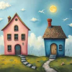 dream symbolism two old houses
