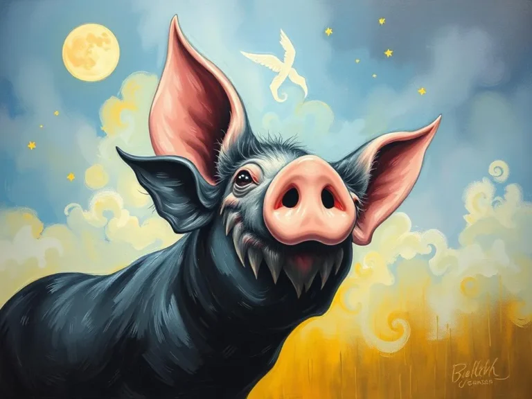 Dream Symbolism Unraveling Meaning Black Pigs
