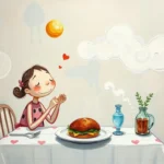 dreaming about ordering a meal