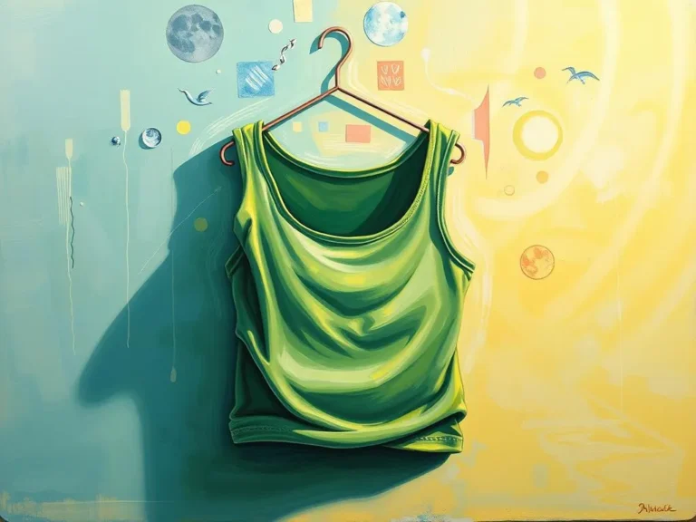 Dreaming of a Green Tank Top: Unveiling its Hidden Meaning