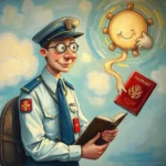 dreaming of a passport officer unraveling hidden meanings