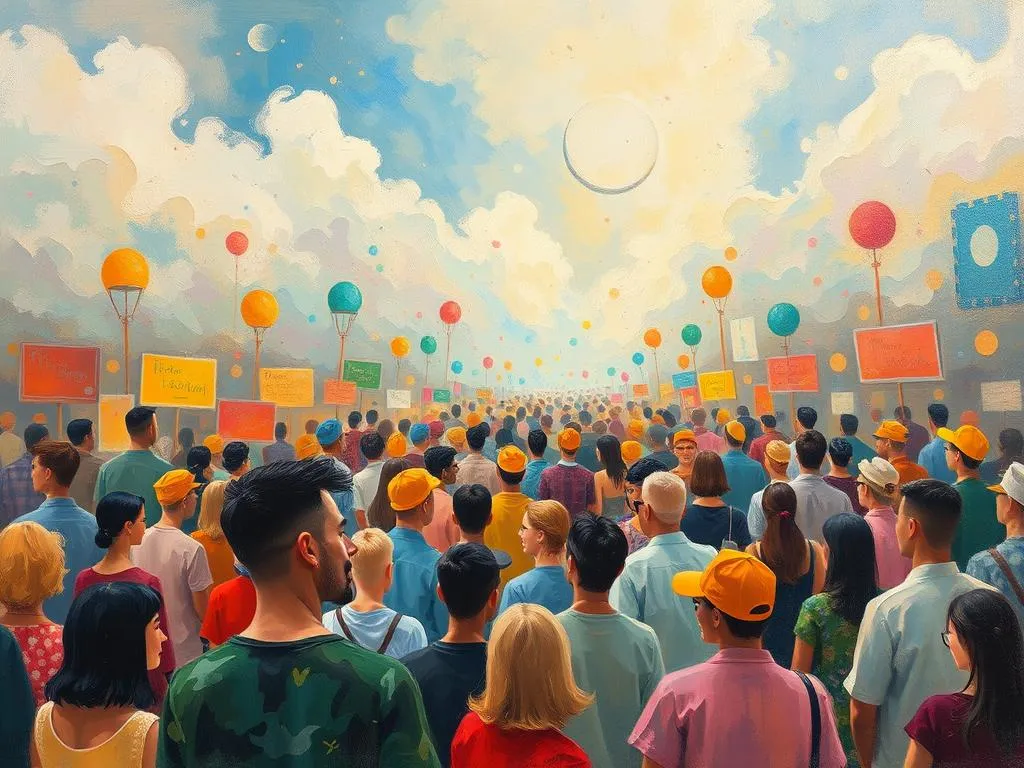 dreaming of crowds of people meaning