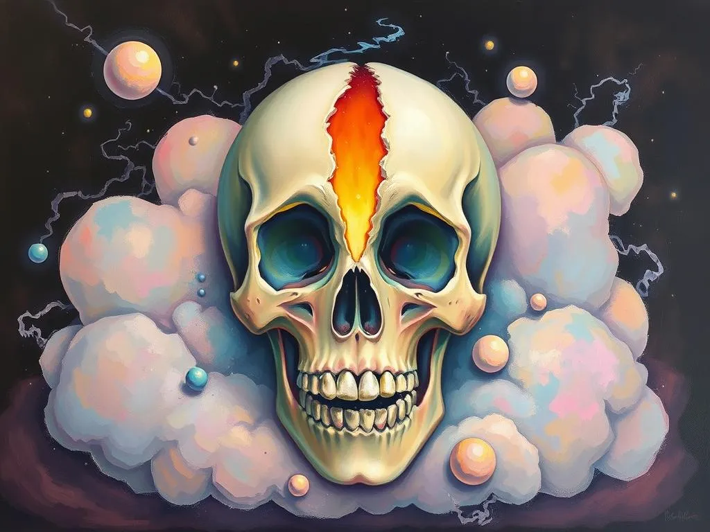dreaming of gap in skull hidden meanings