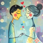 dreaming of nice husband and wife symbol harmony love